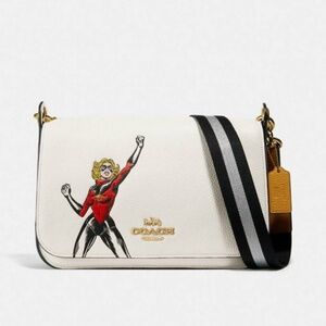 COACH Marvel Carol Danvers Shoulder Bag